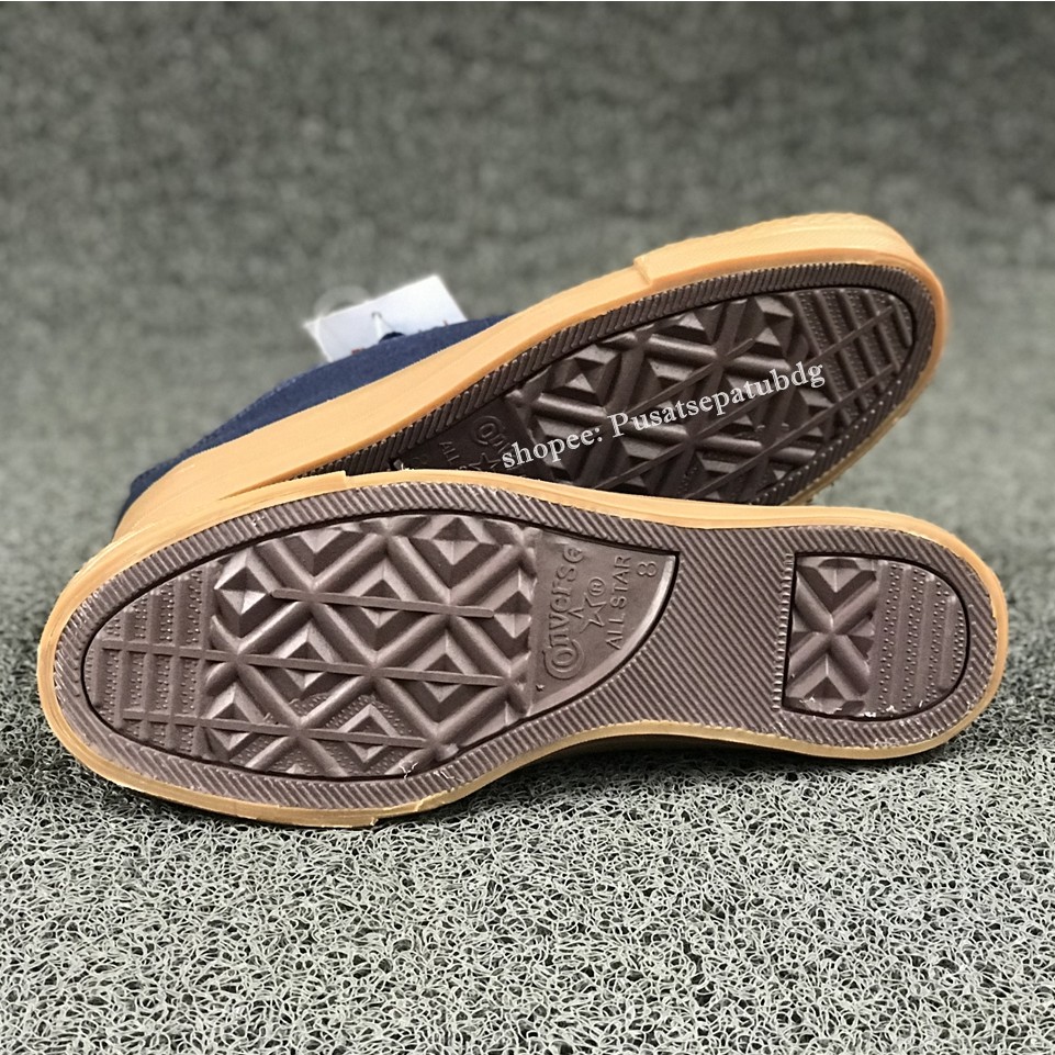 Sepatu Converse Chuck Taylor II Lunarlon Low Navy Gum