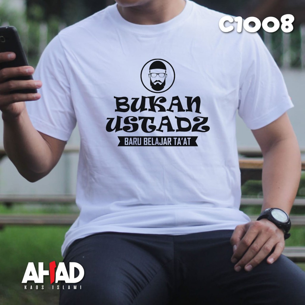 Kaos islami ahad - Bukan Ustadz C1009