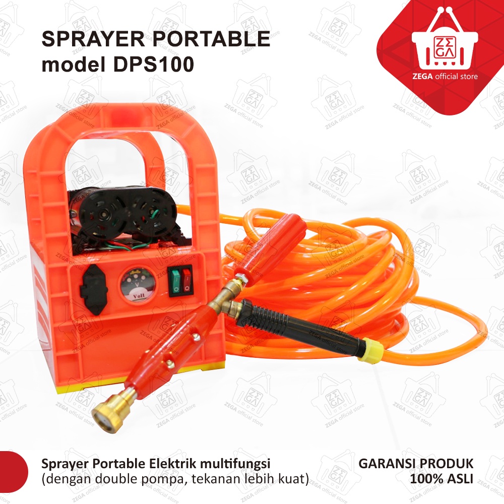ID PORTABLE SPRAYER ELEKTRIK / POMPA PORTABLE DRAGON FORCE DPS-100
