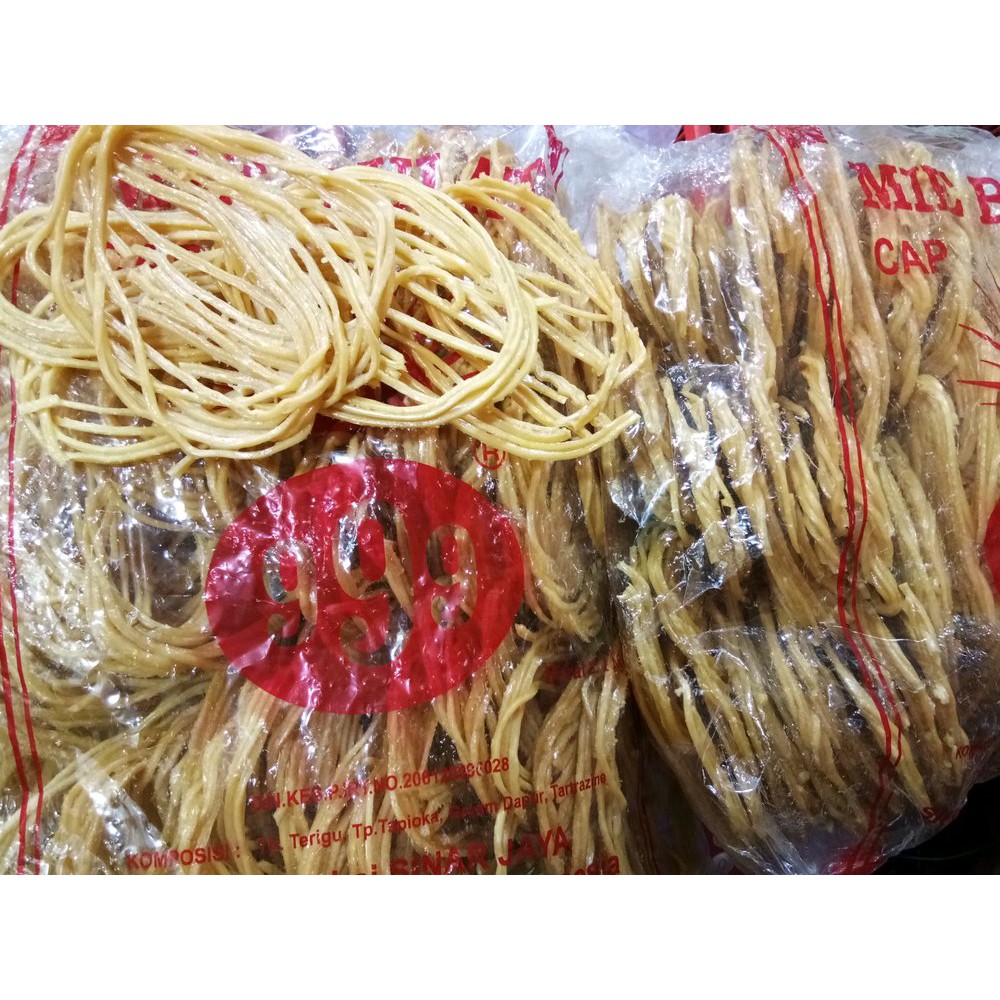 

Kerupuk Mie Bulat Cap 999 Kerupuk Mi Bulat Mentah Kerupuk Sate 1KG