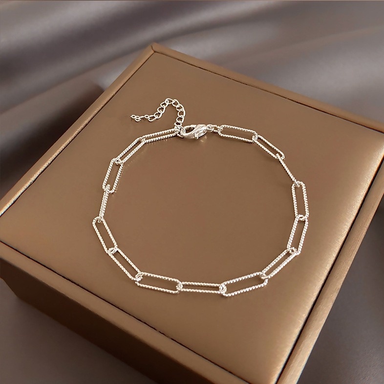 Gelang Rantai 925 Sterling Silver Gypsophila Dapat Disesuaikan Untuk Wanita