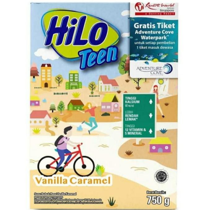 

[[BISA COD]] Susu Hilo Teen Vanilla 750 Susu CUCI GUDANG Kode 1061