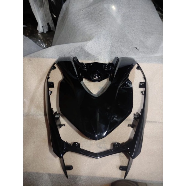 cover fr Panel tameng depan beat led 2020 Hitam glossy original