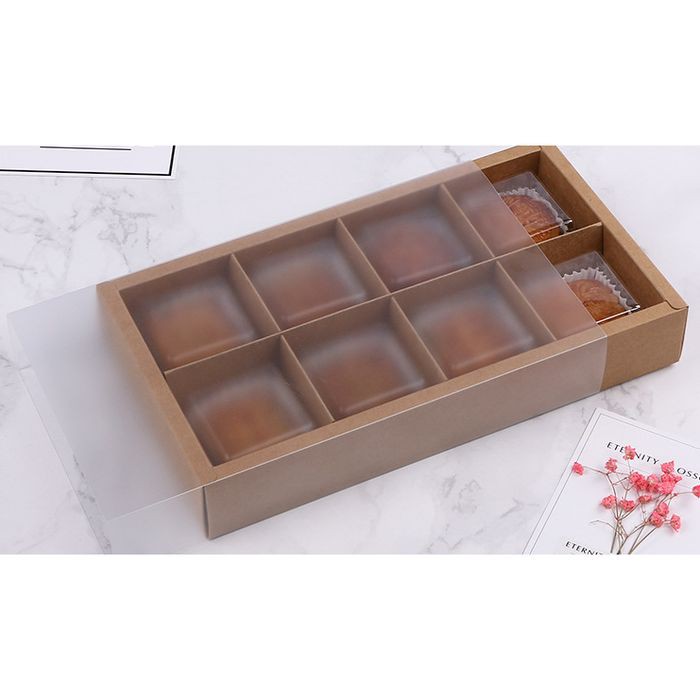 

JGO box transparan dove / kotak packaging panjang besar / gift box