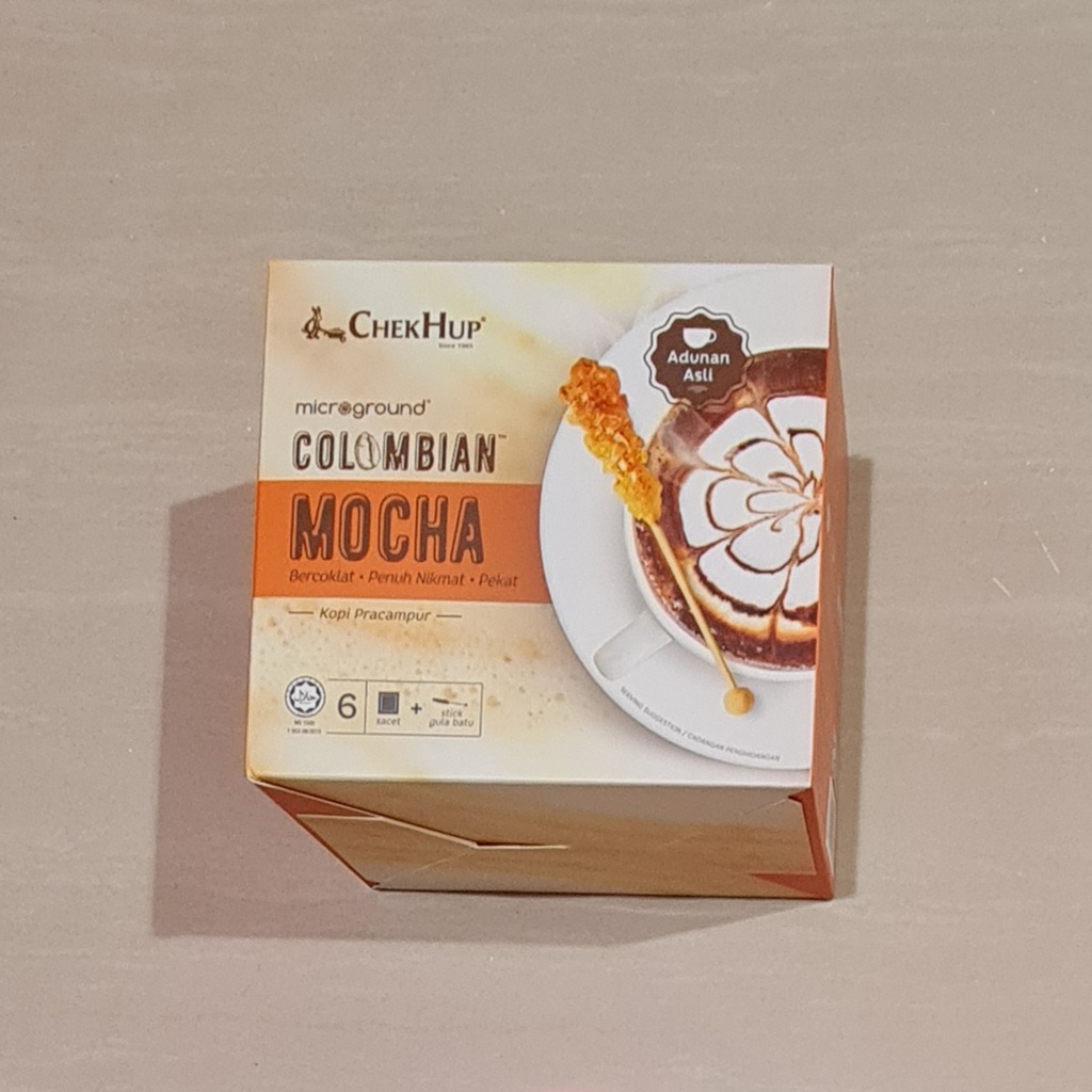 Kopi Pracampur Chek Hup Microground Colombian Mocha Isi 6 Sachet