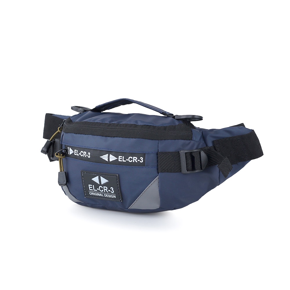 Toko Thabita Waistbag Simple Pria Multifungsi Tas Pinggang El-CR-3 Original Distro Waist Bag