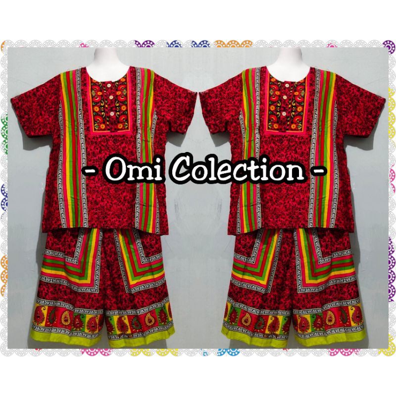 Setelan Kulot Kartika Batik Mix Motif