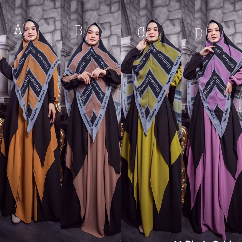 Ready siap kirim Anita syar'i by Humaira/Leenara by Humaira/Humaira syar'i terbaru/anantha by Humair