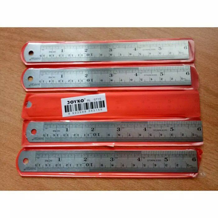 

PENGGARIS BESI JOYKO 15CM