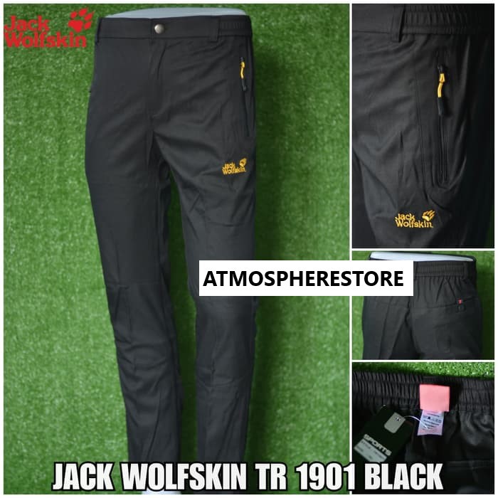 CELANA GUNUNG JACK WOLFSKIN SOFTSHELL RINGAN IMPORT