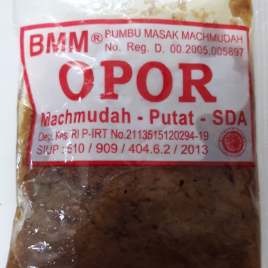 

Bumbu Masak Machmudah "BMM" Mahmuda Mahmudah Opor Eceran