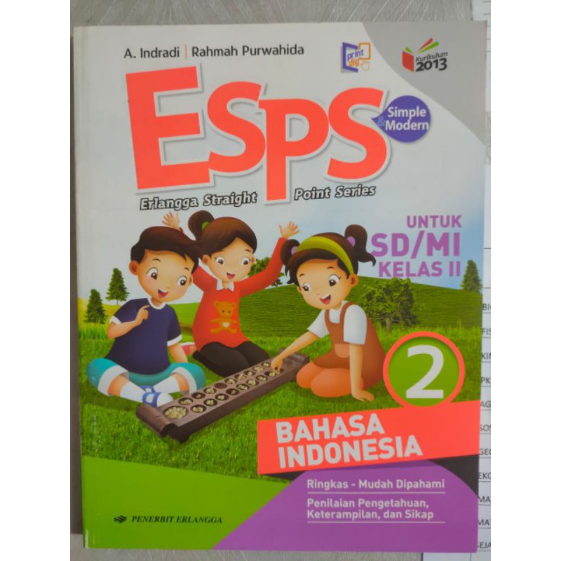 ESPS Bahasa indonesia 2 sd