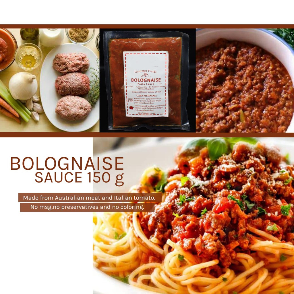 

Bolognese Sauce Pasta (Ready To Cook)