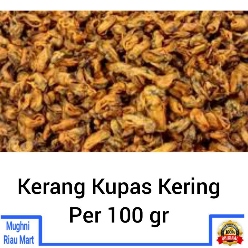 

Kerang Kering Kupas Per 100 gr