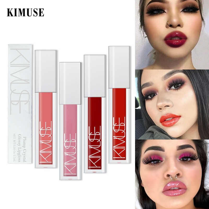 (READY &amp; ORI) Kimuse 6 Color Liquid Plump Crystal Glossy Lip Gloss 805