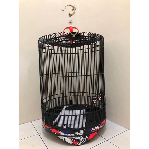SANGKAR KANDANG MURAI RADJA PVC DECAL NO 2