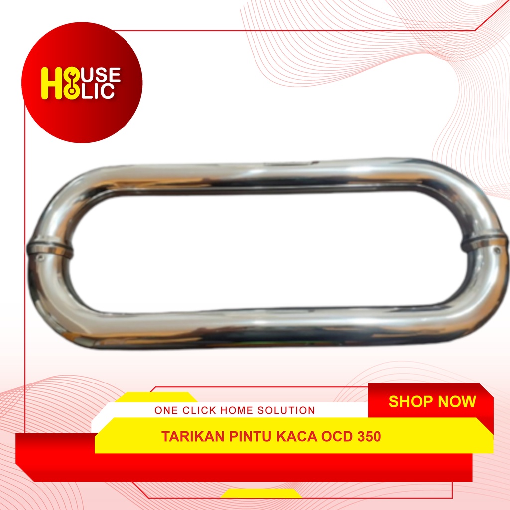 Pull Handle Handel Tarikan Pintu Kaca Stainless Gagang Pintu Stainles