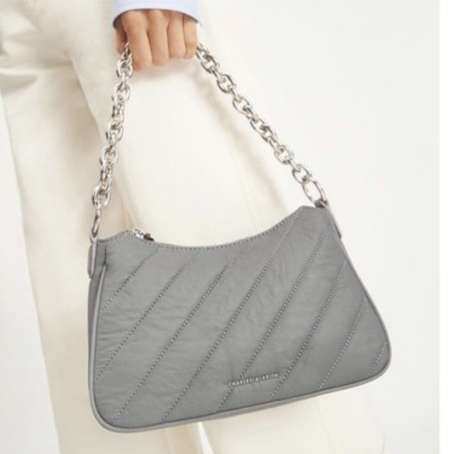 Panelled Chain Crossbody