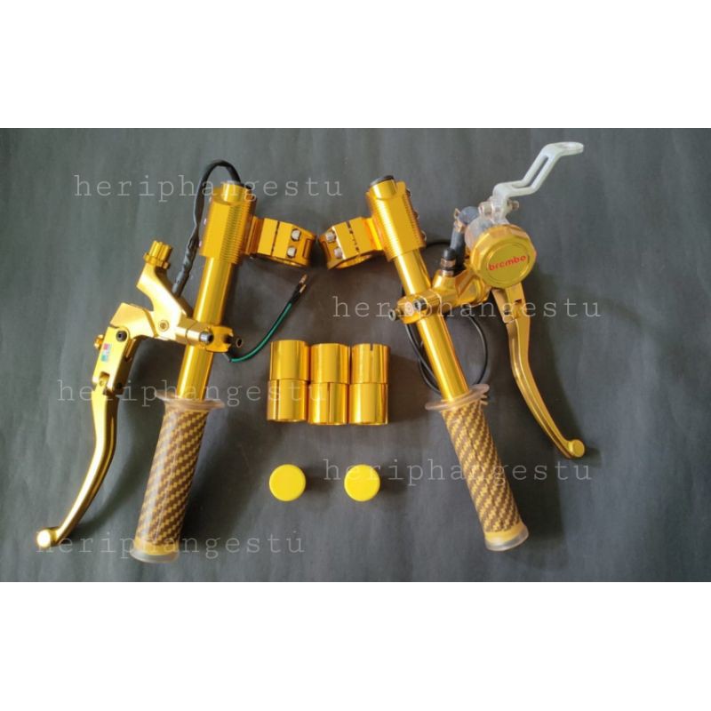 STANG JEPIT MODEL NUI KTC VIXION NEW-R15-RX KING-TIGER-Paketan tanpa spion