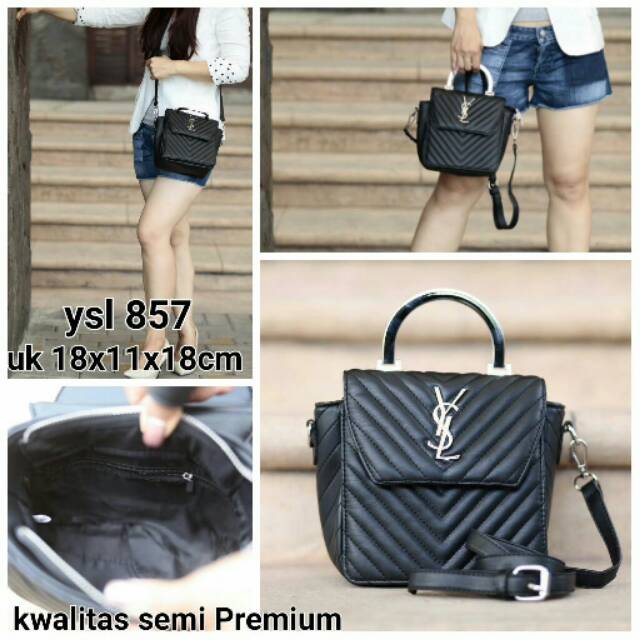 YSL tas cantik impor