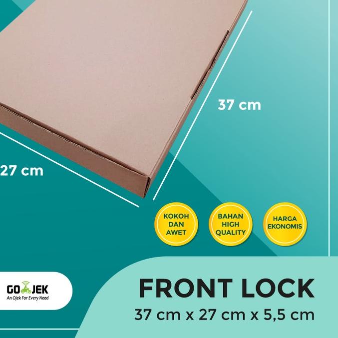 

( 10 Pcs ) Kardus uk. 37 x 27x 5,5 cm...Die Cut untuk kotak Donut isi 12 pcs - dll, model box pizza