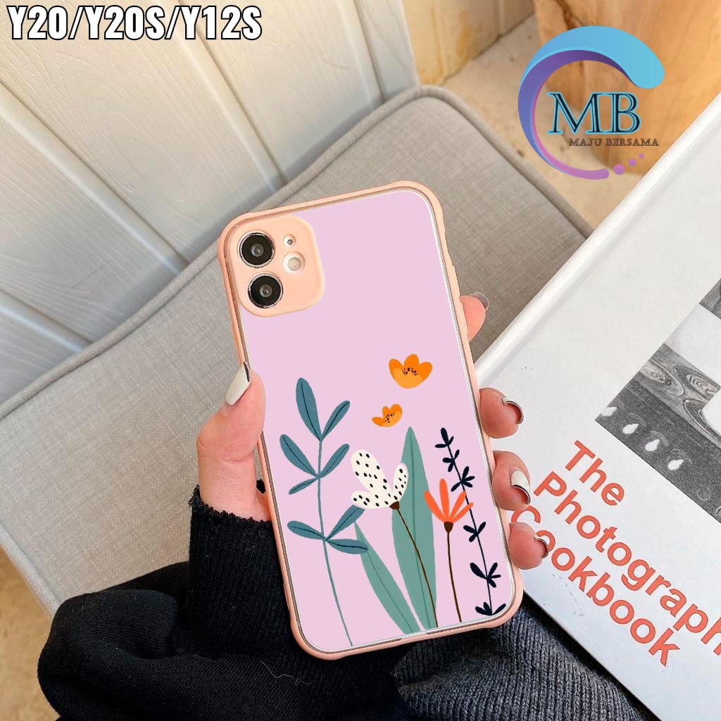 Ss079 SOFTCASE FLOWER VIVO Y12 Y15 Y17 Y20 Y20s Y12s Y21 Y21s Y33s 2021 Y30 Y50 Y30i V5 Y66 Y67 Y51 Y71 Y7i Y81 Y81c Y83 Y91 Y93 Y95 Y91c Y1s MB2386