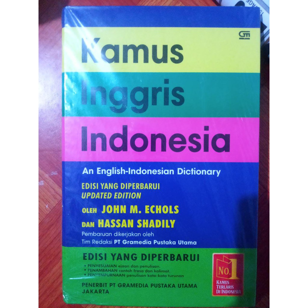 

Kamus Inggris - Indonesia Jhon Echol & Hasan Saddly
