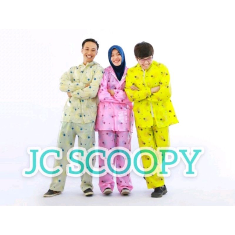 jas hujan baju celana Scoopy Ibex dewsa termurah terlaris