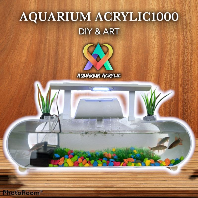 Aquarium Akrilik Paket Lengkap