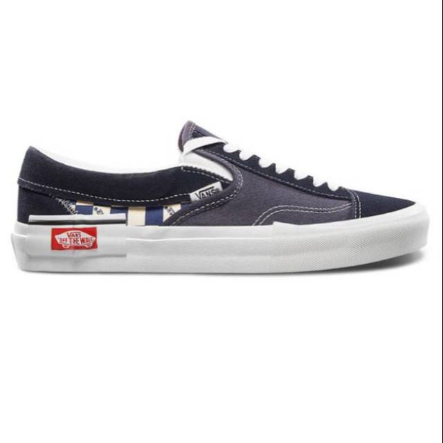 vans cut and paste navy