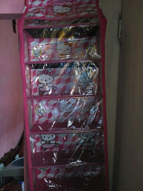(hso)  Rak Sepatu Gantung 9 Susun