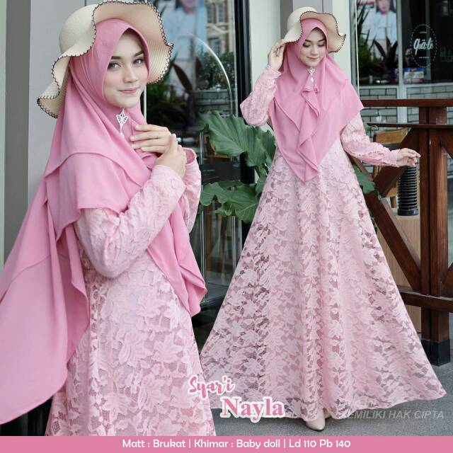 GAMIS/DRESS NAYLA SYARI
