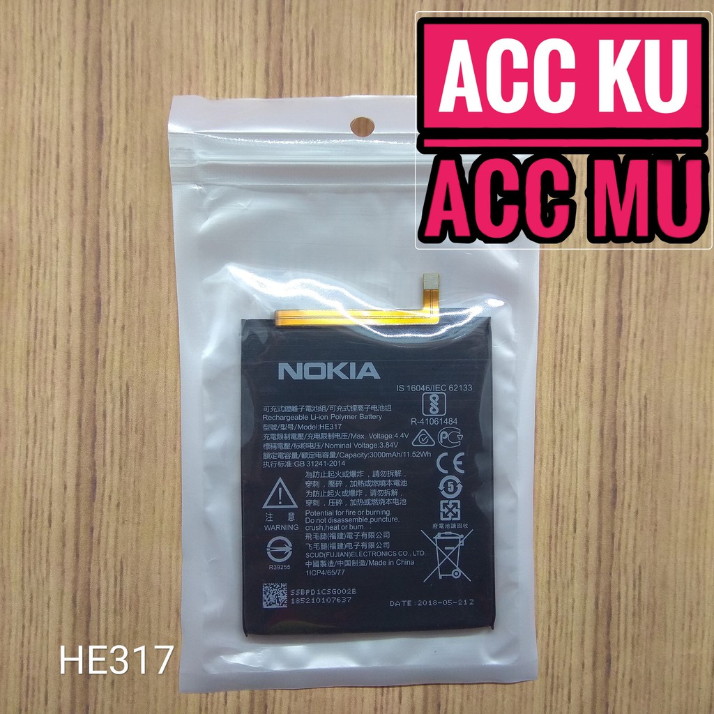 BATRE BATTERY BATERAI NOKIA 6 HE316 HE317 ORIGINAL