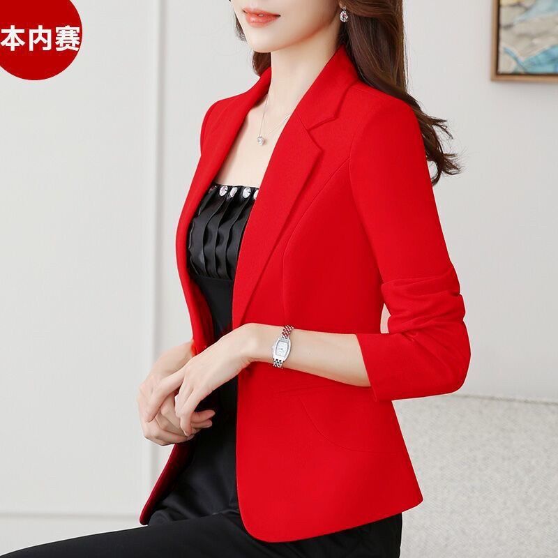 [BERKUALITAS] Blazer Wanita Baju Kantor Jas Wanita Blazer Hitam Blazer Putih dll Bahan Scuba