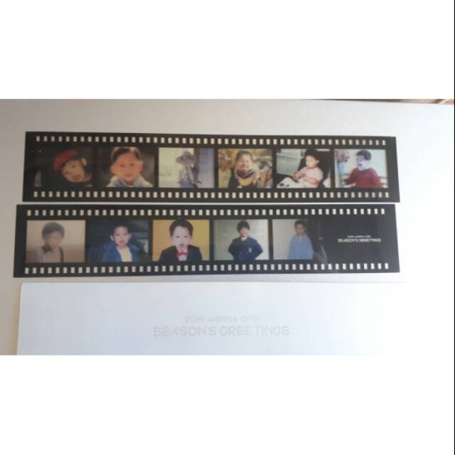 Photo Strip Wanna One Season's Greetings