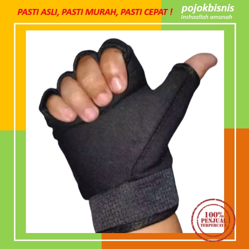 PROMO SARUNG TANGAN MOTOR SETENGAH JARI / SARUNGN TANGAN HALF FINGER GYM FITNES