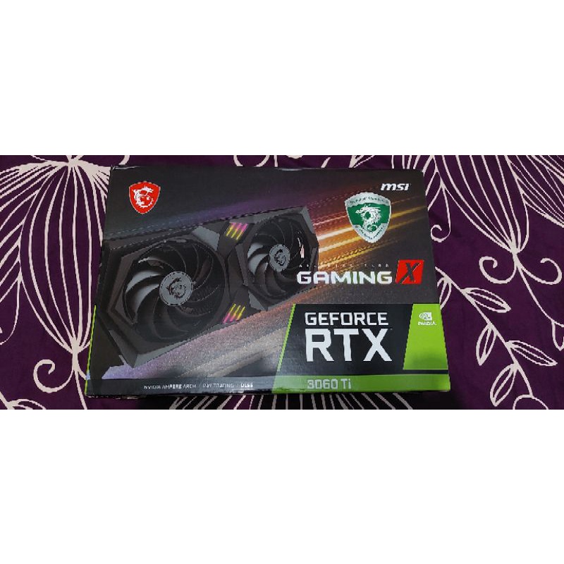 RTX 3060 TI MSI GAMING X LHR GARANSI RESMI AAA