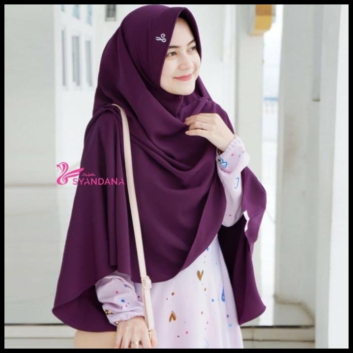 Gosya Ungu Tua By Hijab Syandana