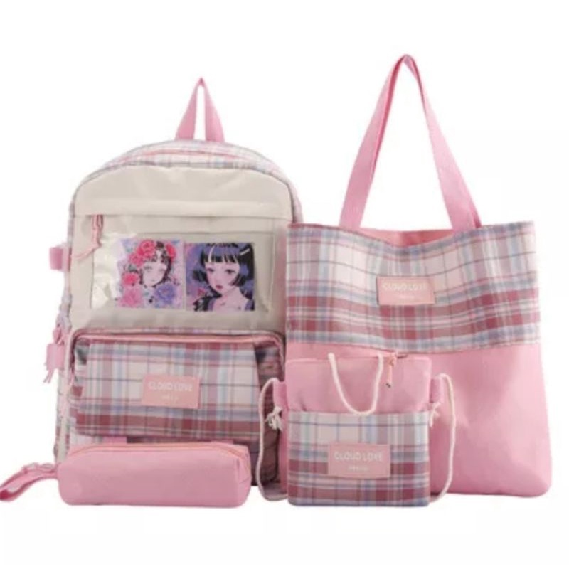 TM30_Ransel Karakter Anak /Tas Ransel Sekolah Anak Harazuku Koniciwa/Ransel Sd smp sma Motif Kartun