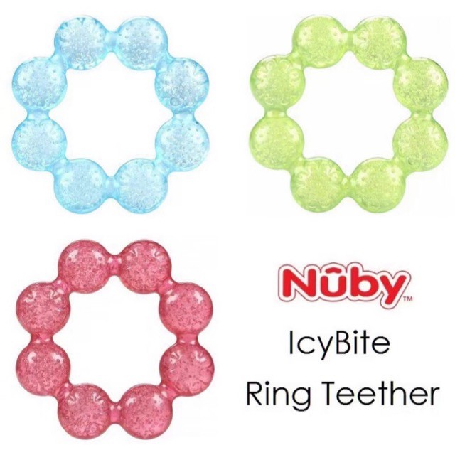 NUBY Ring Teether 3m+ gigitan bayi - 101000