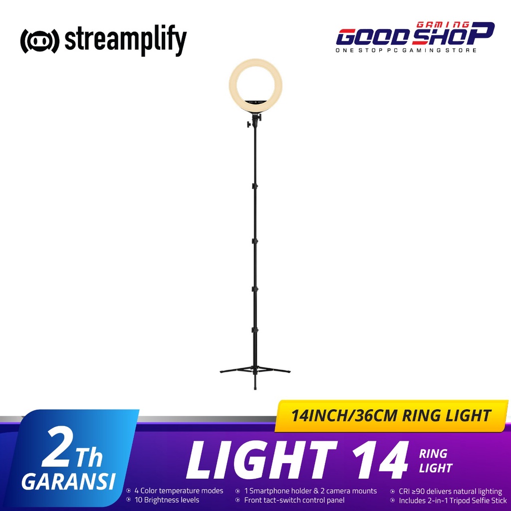 Streamplify Light 14 - 14inch/36cm - Ring Light