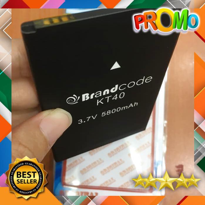 BATERAI BRANDCODE KT40 5800MAH DOUBLE POWER BRANCODE
