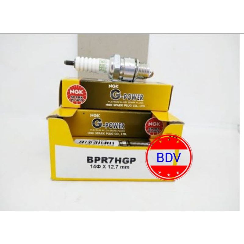 Busi NGK G Power BPR7HGP RXK, RXKing, RX King, Fizr, F1zr, rc100 (Platinum)