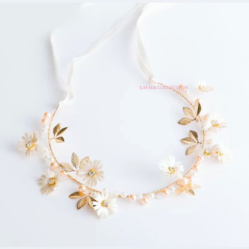 Taylor Hairpiece / Aksesoris Wedding Rambut Vines Handmade