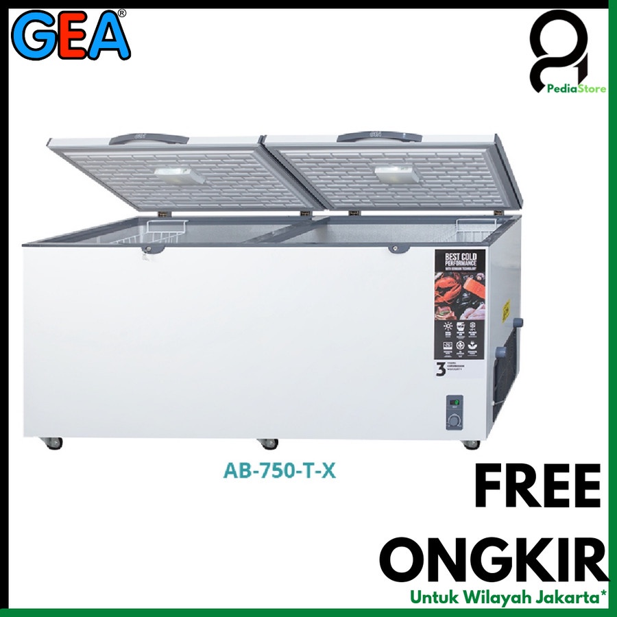 Gea Chest Freezer AB-750-T-X Cooler Box / Freezer Gea AB-750R