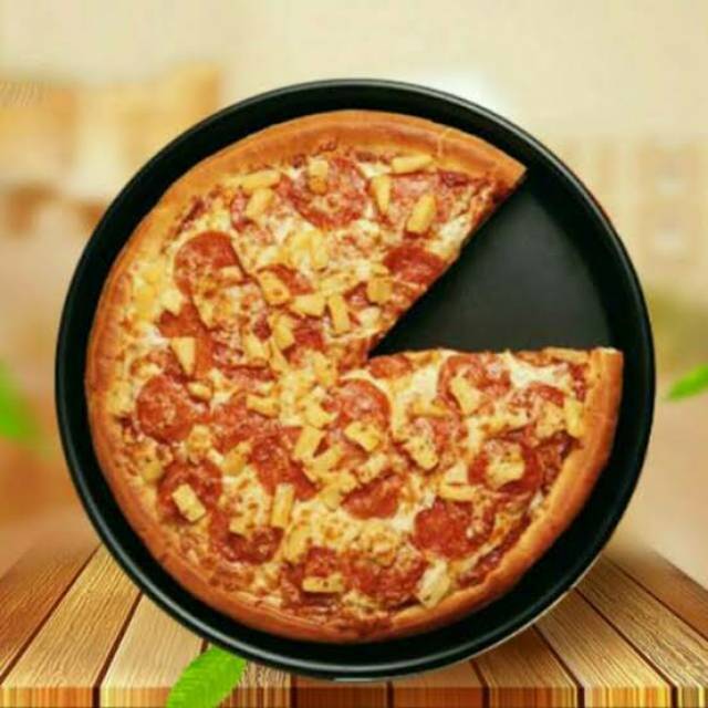 [Istana Baking] Loyang Pizza Teflon Anti Lengket Pizza Pan Ceper Cetakan Pizza 22cm