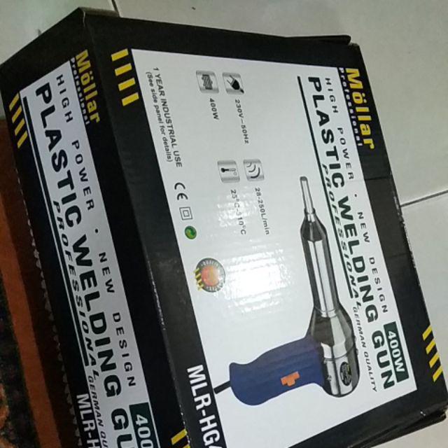 Plastic Welding Torch Gun - Hot Gun Plastik - Alat Las Plastik - Heat Gun Mollar