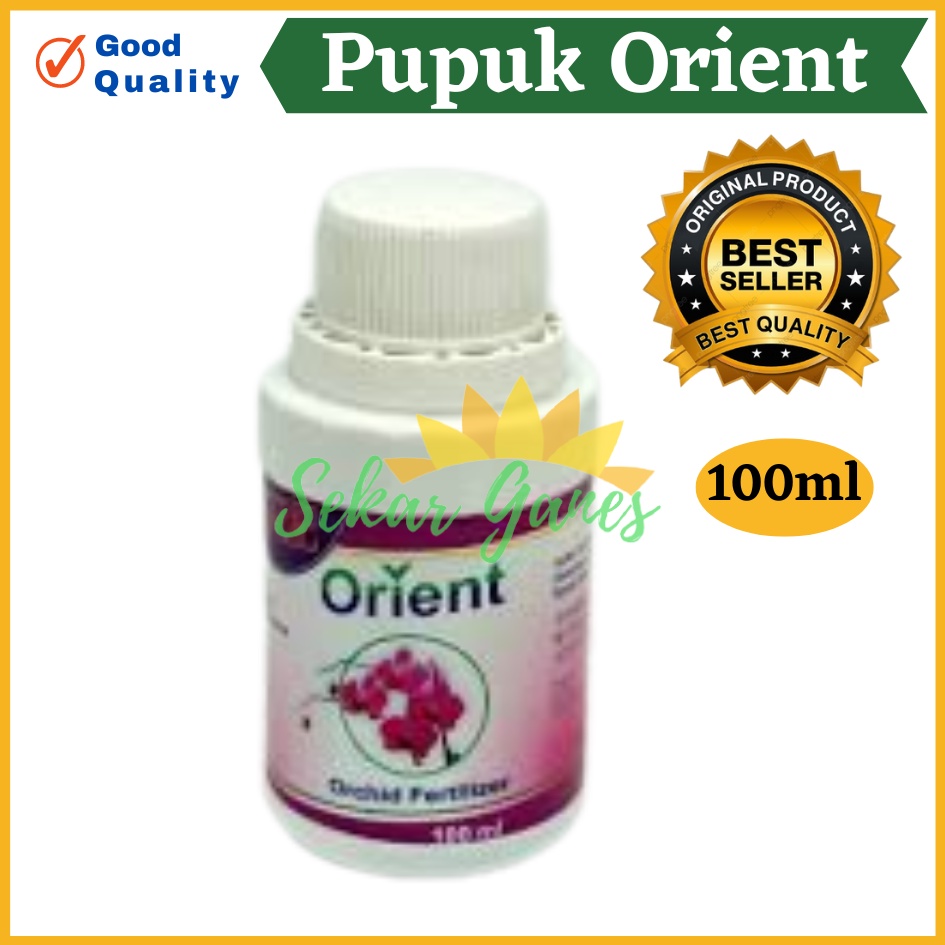 Promo Pupuk bunga organik anggrek 100ml (ORIENT ORCHID) mempercepat pertumbuhan tanaman pupuk bunga murah