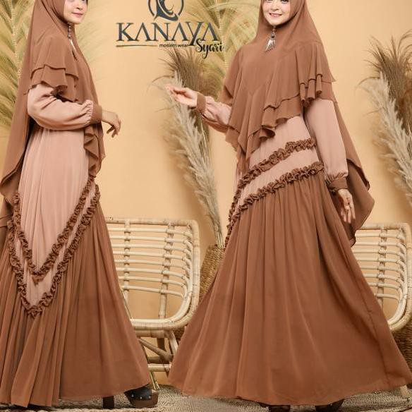 [ Ready stok ] YEG Gamis/inayah syari/by kanaya/original ✅