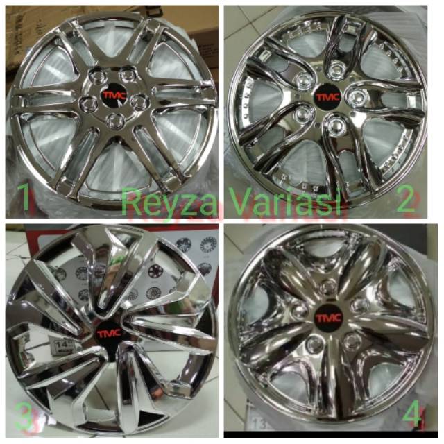 Dop Velg Ukuran Ring 13 Inch Chrome